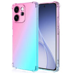 Oppo Reno15 Pro Max 5G (Global) / Reno15 Pro 5G (Kina) skal tonad färg TPU fallskyddande mobilskal