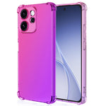Oppo Reno15 Pro Max 5G (Global) / Reno15 Pro 5G (Kina) skal tonad färg TPU fallskyddande mobilskal