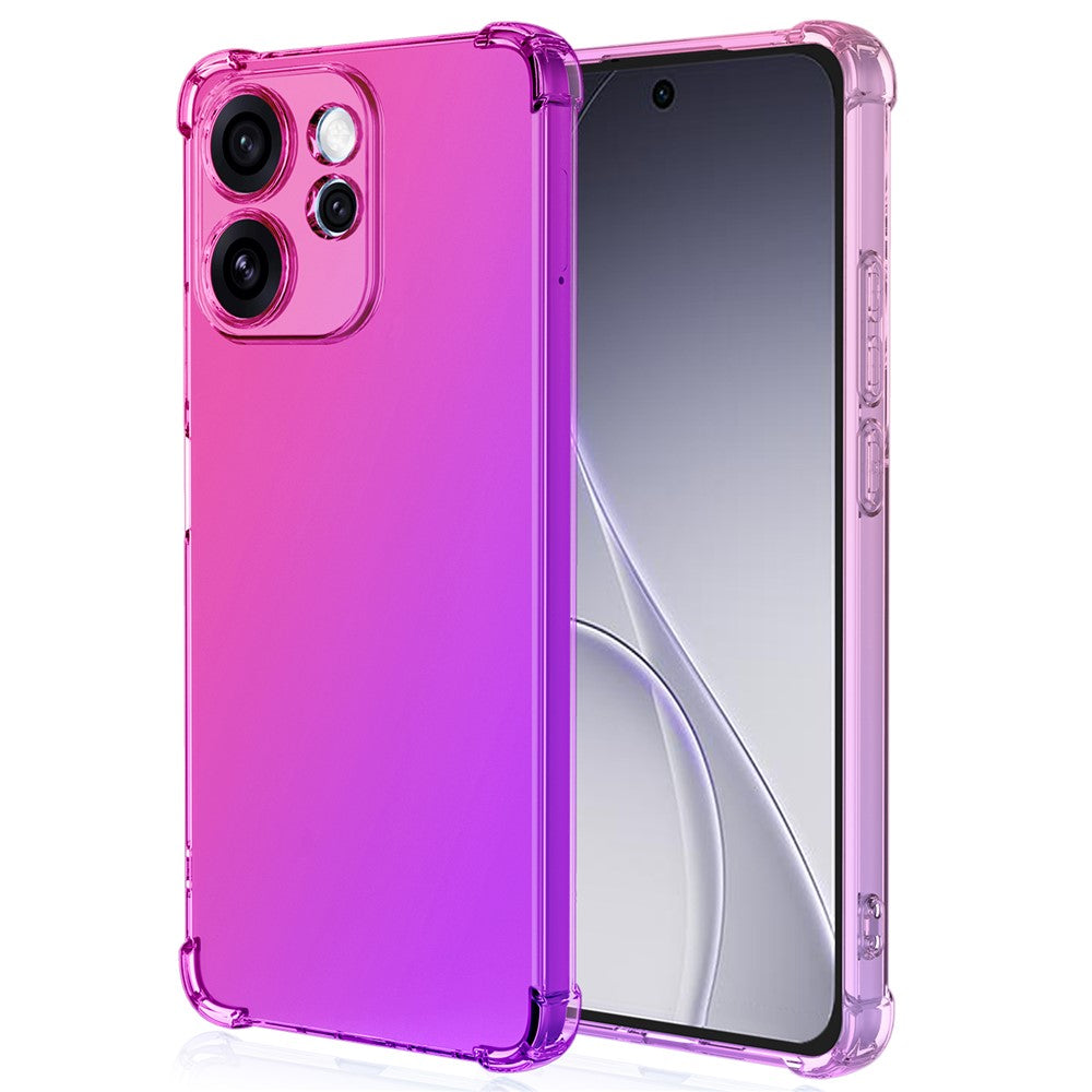 For Oppo Reno15 F 5G Case Gradient Color TPU Anti-Drop Phone Cover
