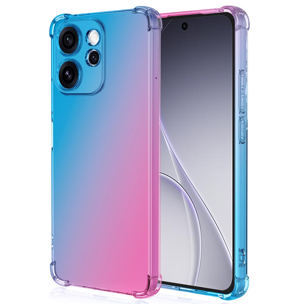 For Oppo Reno15 F 5G Case Gradient Color TPU Anti-Drop Phone Cover