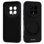 ABEEL For Honor Magic8 5G Magnetic Case Kickstand Skin Touch Liquid Silicone Phone Cover