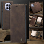CASEME För Xiaomi Redmi Note 15 Pro 5G (Global) Plånboksfodral 013-serien PU-läder mobilfodral Stativ