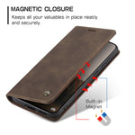 CASEME For Xiaomi Redmi Note 15 Pro 5G (Global) Wallet Case  013 Series PU Leather Phone Cover Stand