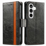 CASENEO For Samsung Galaxy S26+ Phone Cases PU Leather Cover Stand with RFID Blocking Wallet