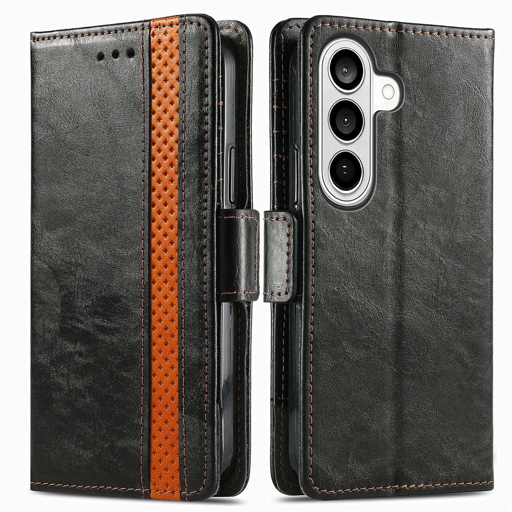 CASENEO For Samsung Galaxy S26+ Phone Cases PU Leather Cover Stand with RFID Blocking Wallet