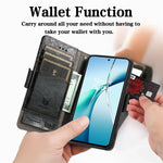 CASENEO For Samsung Galaxy S26+ Phone Cases PU Leather Cover Stand with RFID Blocking Wallet