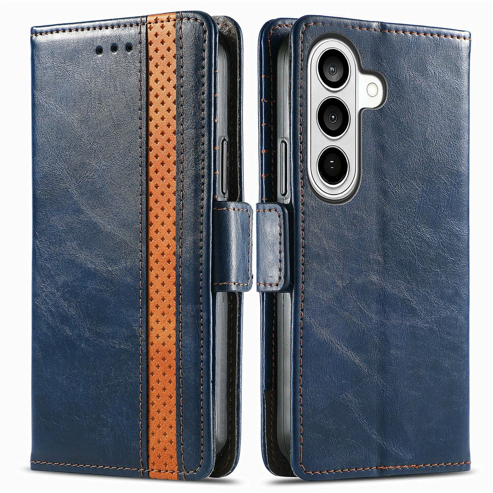 CASENEO For Samsung Galaxy S26+ Phone Cases PU Leather Cover Stand with RFID Blocking Wallet