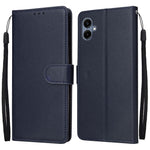 Pungfodral til Samsung Galaxy A08 5G / A08 4G / A07 5G / A07 4G / A07s 4G / A06 5G / A06 4G, PU-læderetui med håndledsrem