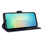 Pungfodral til Samsung Galaxy A08 5G / A08 4G / A07 5G / A07 4G / A07s 4G / A06 5G / A06 4G, PU-læderetui med håndledsrem