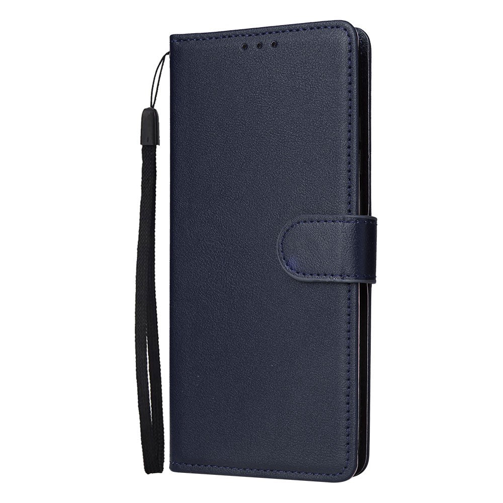 Pungfodral til Samsung Galaxy A08 5G / A08 4G / A07 5G / A07 4G / A07s 4G / A06 5G / A06 4G, PU-læderetui med håndledsrem