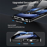For OnePlus 15 5G Case Double-Sided Tempered Glass Metal Frame Phone Cover with Lens Protector
