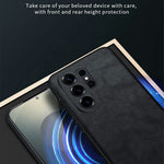 SULADA For Samsung Galaxy S26 Ultra Case PU Leather + TPU + PC Back Phone Cover