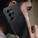 SULADA For Samsung Galaxy S26 Ultra Case PU Leather + TPU + PC Back Phone Cover