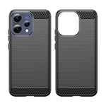 TPU Case For Oppo Reno15 5G (Global)  /  Reno15c 5G (China) Protective Phone Cover Carbon Fiber Texture Brushed