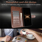AZNS For Honor Power2 5G Cover – Anti-scratch PU-læder Standpung Telefoncover