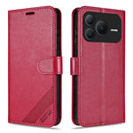 AZNS For Honor Power2 5G Cover – Anti-scratch PU-læder Standpung Telefoncover