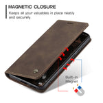 CASEME til Xiaomi Redmi Note 15 5G (Global) / Xiaomi Poco M8 5G / Xiaomi Redmi Note 15 4G (Global) 013-serien PU-læderbogetui til mobil med stativ