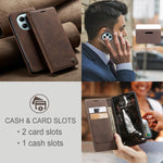 CASEME til Xiaomi Redmi Note 15 5G (Global) / Xiaomi Poco M8 5G / Xiaomi Redmi Note 15 4G (Global) 013-serien PU-læderbogetui til mobil med stativ