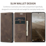 CASEME För Xiaomi Poco M8 Pro 5G / Xiaomi Redmi Note 15 Pro+ 5G (Global) Plånboksfodral 013-serien PU-lädermobilfodral med stativ