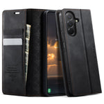 CASEME Til Samsung Galaxy A57 5G Cover 033 Series RFID Blokerende Pung Stand Kalvetekstur Læder Telefoncover