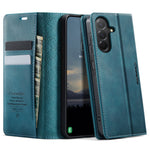 CASEME Til Samsung Galaxy A57 5G Cover 033 Series RFID Blokerende Pung Stand Kalvetekstur Læder Telefoncover
