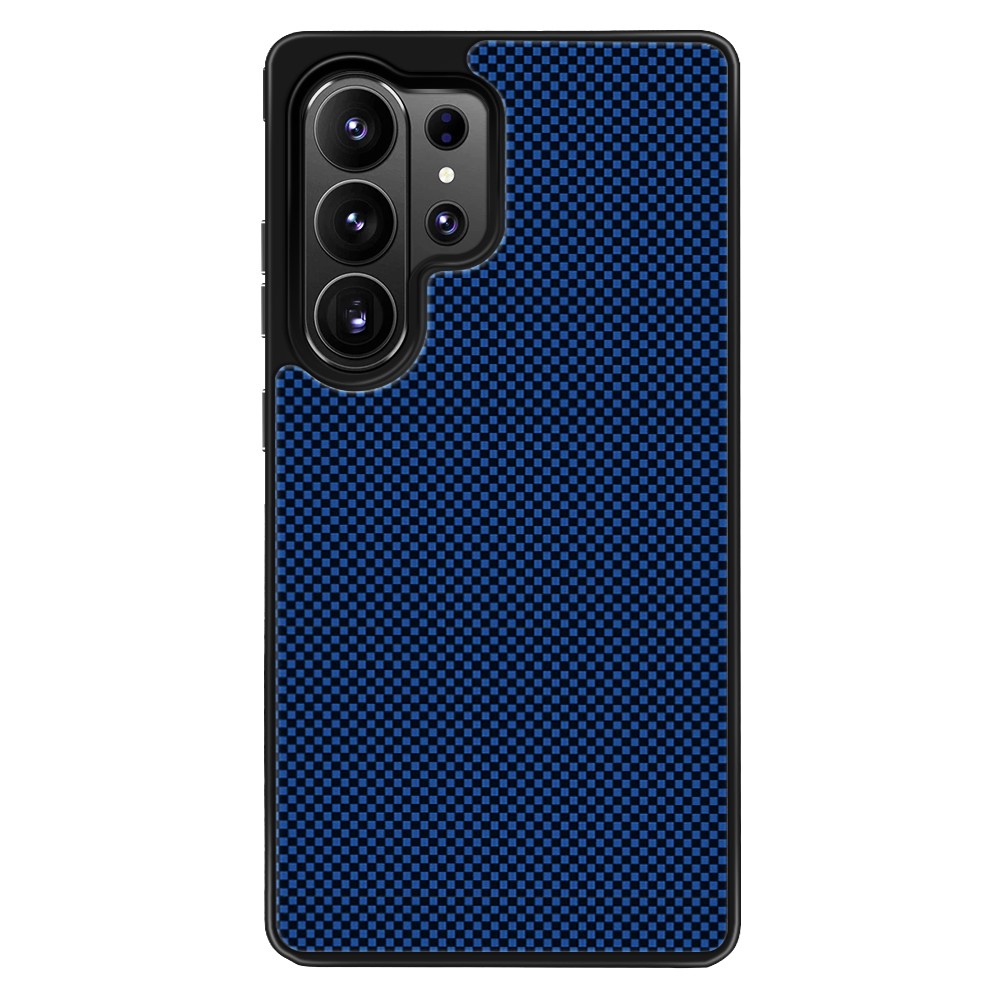 EYCASE Aramidfiber-serien för Samsung Galaxy S26 Ultra Magnetiskt Skal UV-tryckt Svart Kant TPU Akryl mobilskal