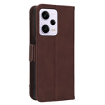 For Xiaomi Redmi Note 12 Pro 5G / Note 12 Pro Speed 5G / Poco X5 Pro 5G Dual Magnetic Clasp Phone Cover Viewing Stand Multiple Card Slots PU Leather Wallet Case