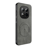 WANLONFENG Magnetiskt Skal För Xiaomi Redmi Note 15 4G (Global) SD1-serien Nappatextur PC TPU mobilskal