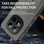 WANLONFENG Magnetiskt Skal För Xiaomi Redmi Note 15 Pro 4G (Global) SD1-serien Nappatextur PC TPU mobilskal