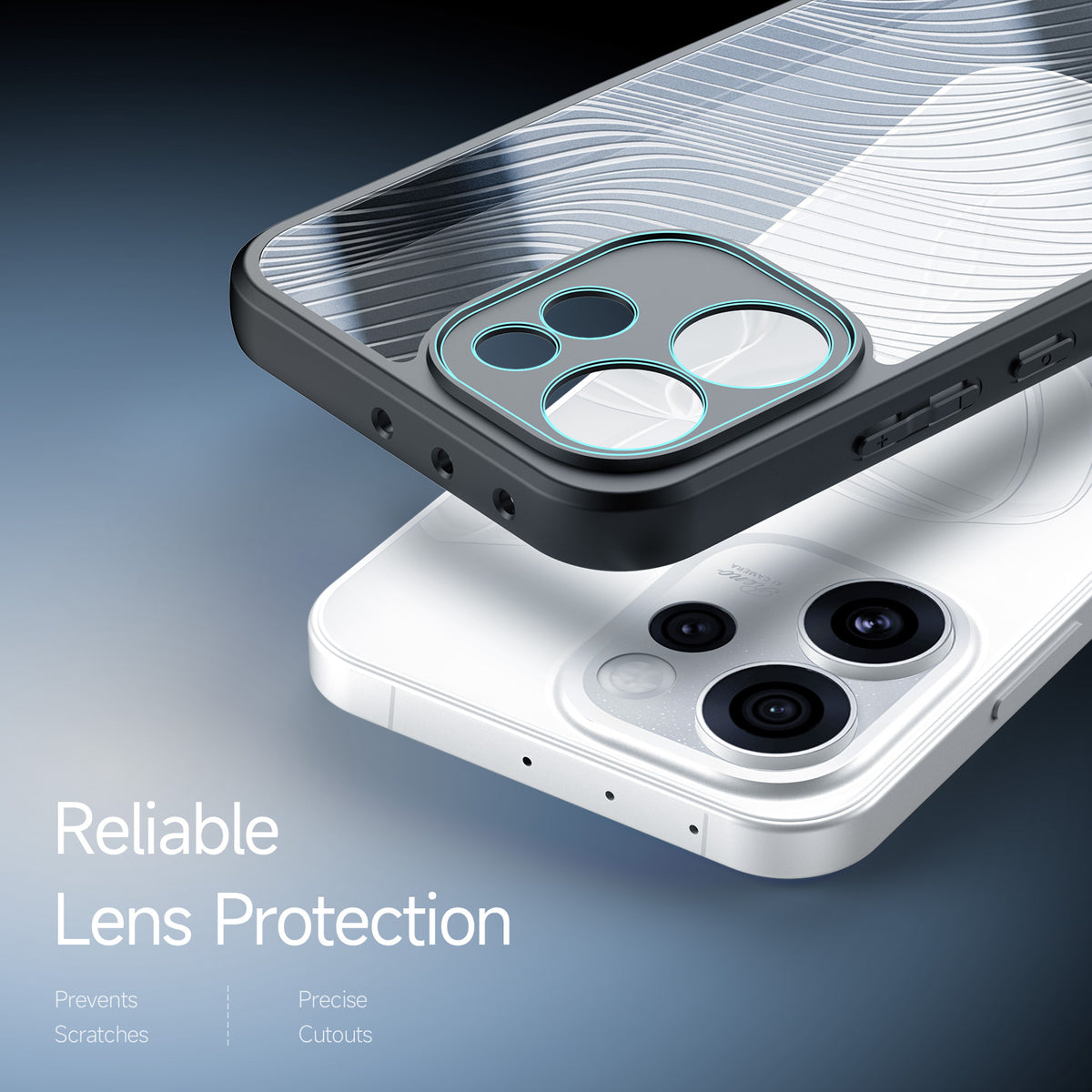 DUX DUCIS Aimo Series TPU+PC-mat etui til Oppo Reno15 Pro 5G (Kina) / Oppo Reno15 Pro Max 5G (global), skridsikkert mobilcover (REACH-certificering)