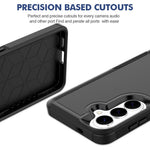 Samsung Galaxy S26-skal 2-i-1 PC + TPU stötsäkert mobilskal