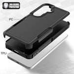 Samsung Galaxy S26-skal 2-i-1 PC + TPU stötsäkert mobilskal