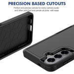 Samsung Galaxy S26+ skal 2 i 1 PC + TPU stötsäkert mobilskal