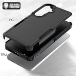 Samsung Galaxy S26+ skal 2 i 1 PC + TPU stötsäkert mobilskal