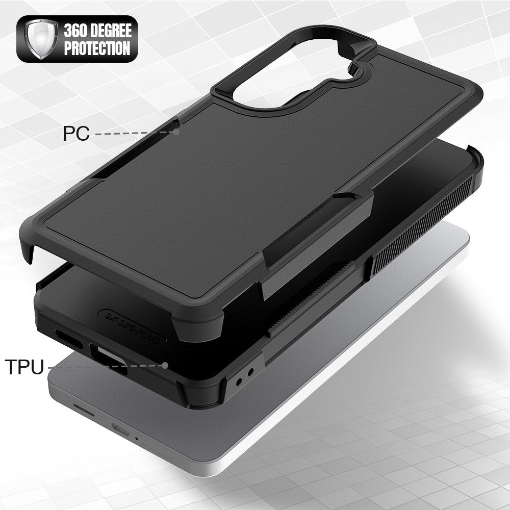 Samsung Galaxy S26+ skal 2 i 1 PC + TPU stötsäkert mobilskal