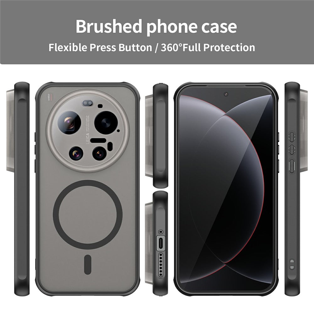For Xiaomi 17 Ultra 5G Magnetic Case Anti Drop PC + TPU Phone Cover