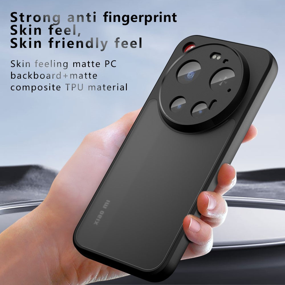 For Xiaomi 17 Ultra 5G Case Skin-Touch TPU + PC Matte Phone Back Cover