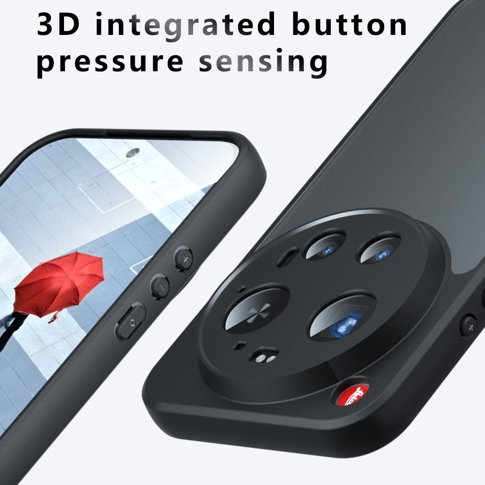 For Xiaomi 17 Ultra 5G Case Skin-Touch TPU + PC Matte Phone Back Cover