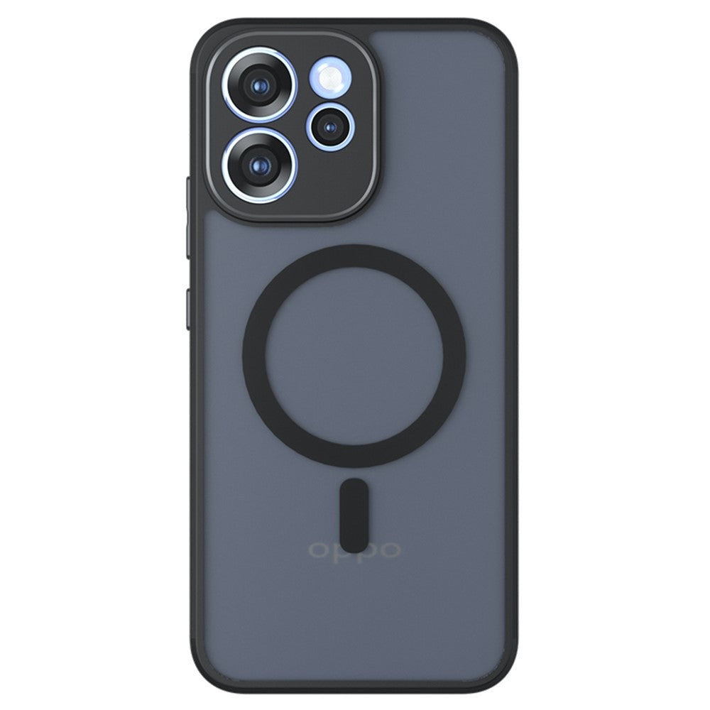 For Oppo Reno15 F 5G Magnetic Case TPU + PC Matte Skin Touch Phone Cover