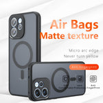 For Oppo Reno15 F 5G Magnetic Case TPU + PC Matte Skin Touch Phone Cover