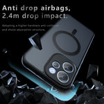For Oppo Reno15 F 5G Magnetic Case TPU + PC Matte Skin Touch Phone Cover