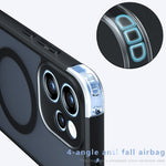 For Oppo Reno15 F 5G Magnetic Case TPU + PC Matte Skin Touch Phone Cover
