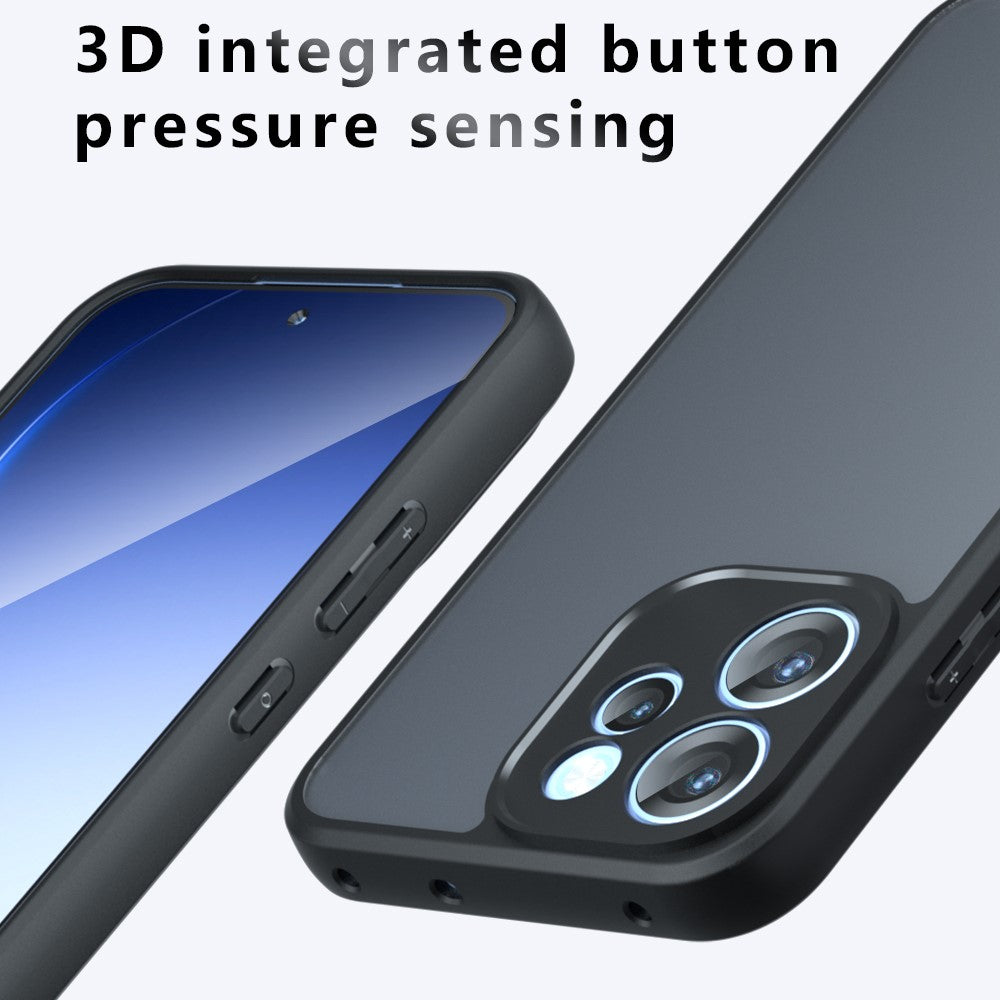 For Oppo Reno15 F 5G Case Skin-Touch TPU + PC Matte Phone Back Cover