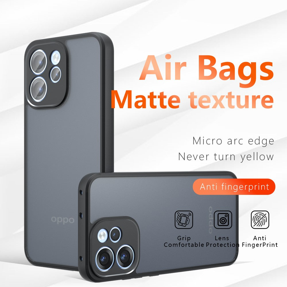 For Oppo Reno15 F 5G Case Skin-Touch TPU + PC Matte Phone Back Cover