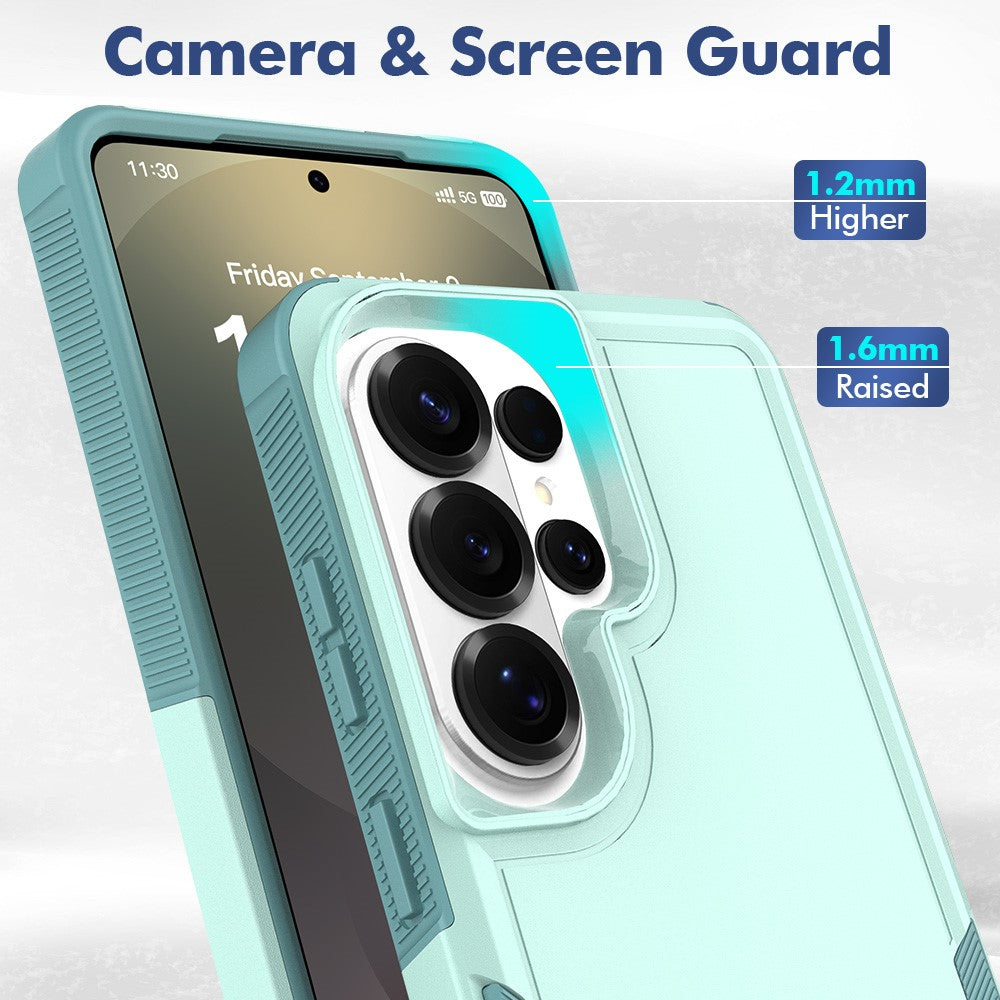 Samsung Galaxy S26 Ultra-skal 2-i-1 PC + TPU stötsäkert mobilskal