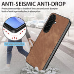 Til Samsung Galaxy A57 5G Etui Stødsikkert Slankt Retro Læder Telefoncover