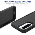 Samsung Galaxy A37 5G-skal 2-i-1 PC + TPU stötsäkert mobilskal