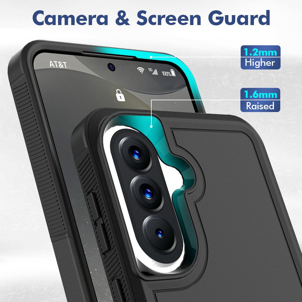 Samsung Galaxy A57 5G-skal 2-i-1 PC + TPU stötsäkert mobilskal