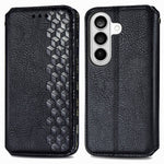 Til Samsung Galaxy A57 5G Etui Diamantmønster PU Læder Pung Telefoncover