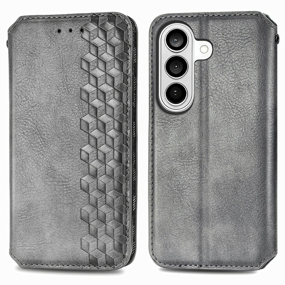 Til Samsung Galaxy A57 5G Etui Diamantmønster PU Læder Pung Telefoncover